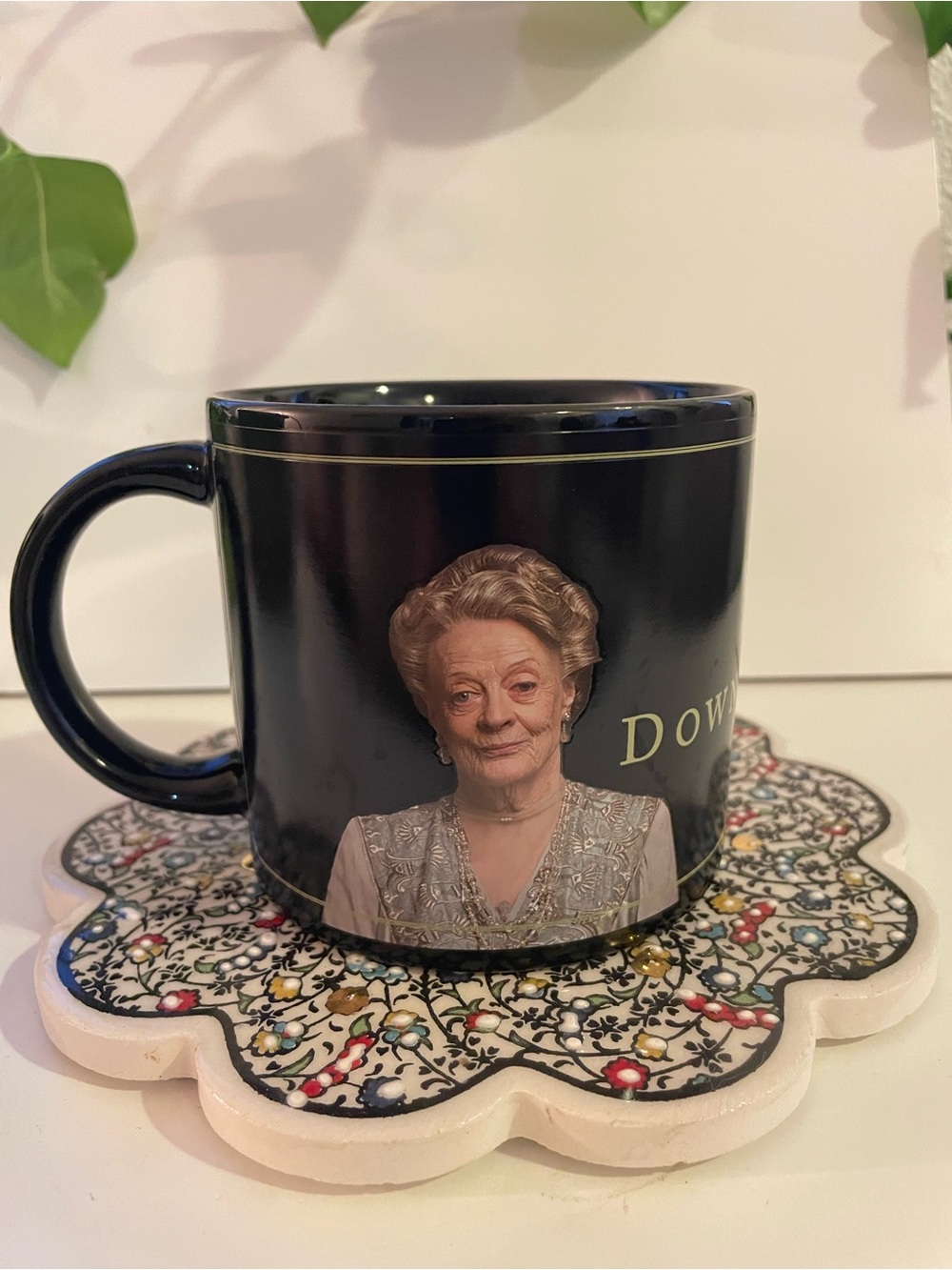 Rare Lady Violet Downton Abbey heat changing mug pristine condition
